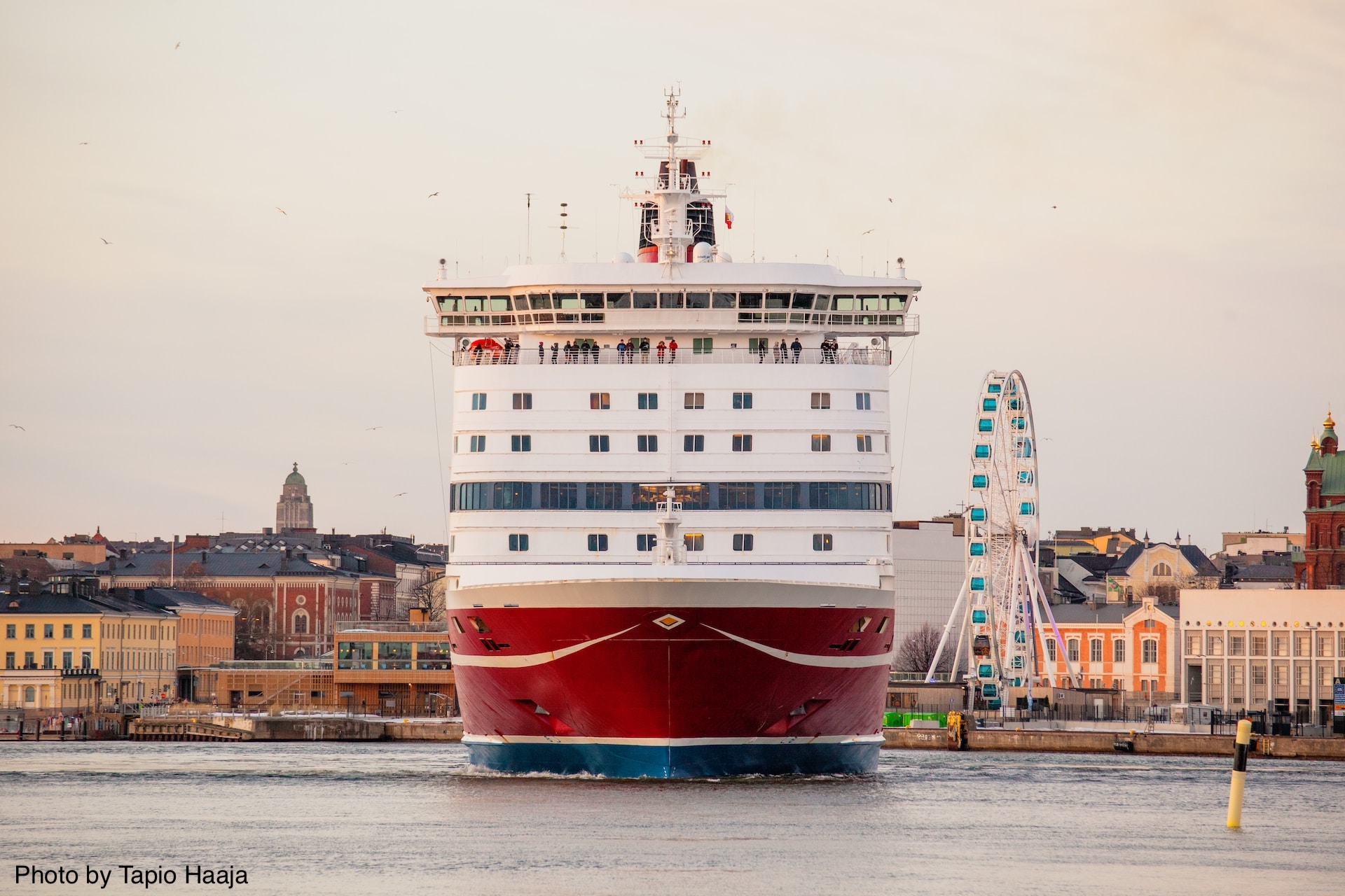 Foto Viking Line'i parvlaevast Helsingis